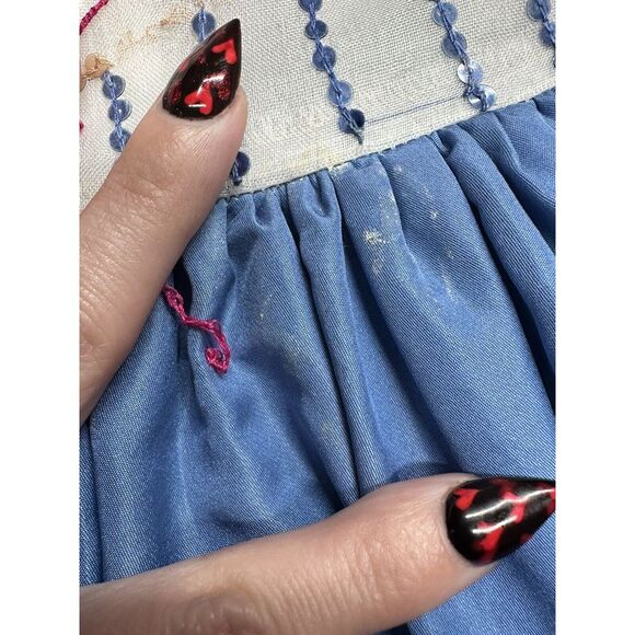 VTG Richilene Neiman Marcus Beaded Multicolor Ball‎ Gown Size 0-3 - Picture 7 of 16